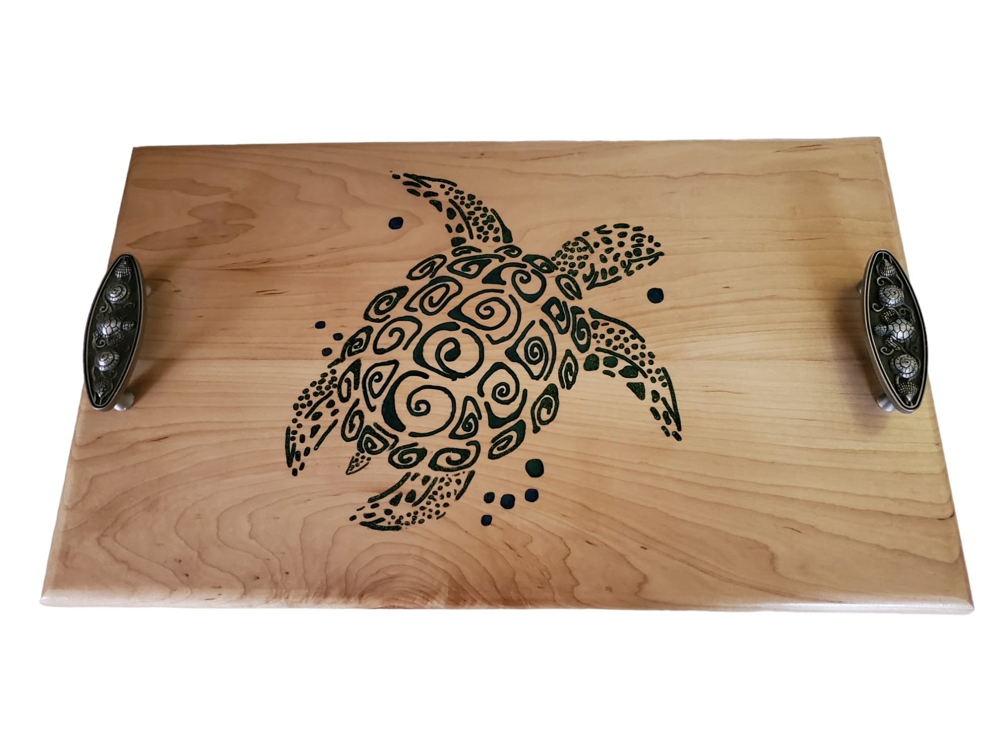 Cast Resin Sea Turtle Cutting Board