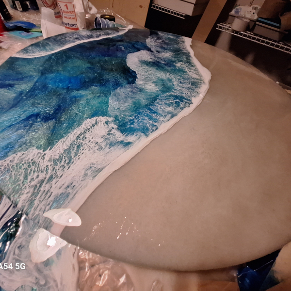Ocean coffee table